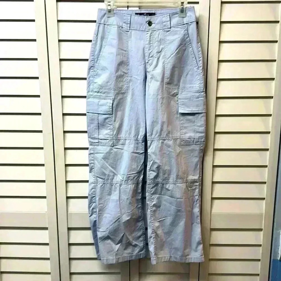 Hollister High Rise Vintage Baggy Cargo Pants - Size 0S/24S - Picture 1 of 3